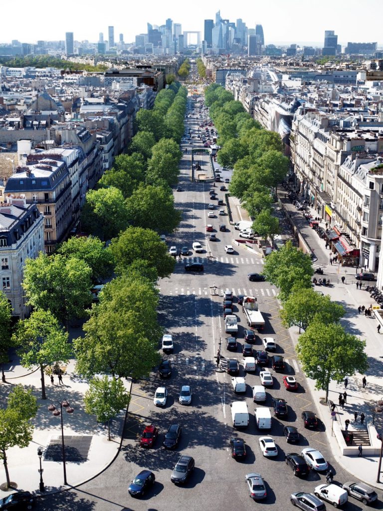 View From Arc de Triomphe