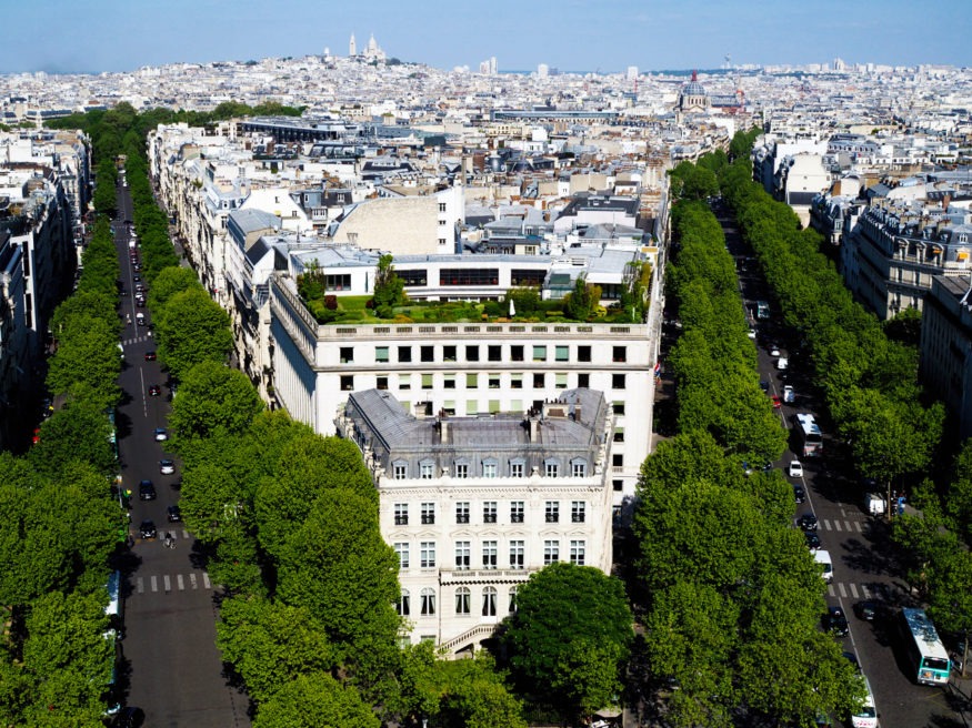 View From Arc de Triomphe