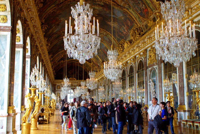 Lavish, Royal, Overcrowded Palace of Versailles – In Photos