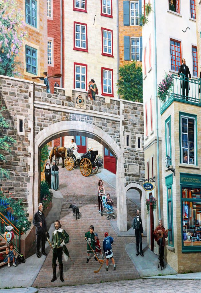 Fresque des Qubcois - things to do in Old Quebec City